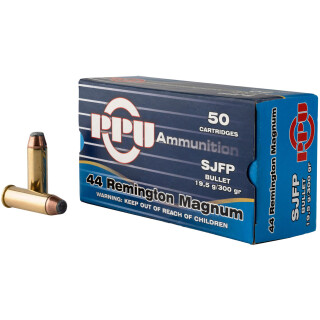 Prvi Partizan PPU .44 Rem Mag Ammunition 50 Rounds 300 Grain SJFP 1279fps