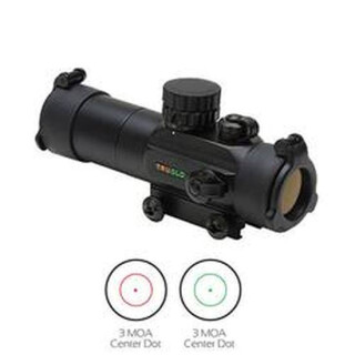 TRUGLO Gobble Stopper 1x30 Red Dot Sight Dual Color Illuminated Matte Black