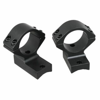 Remington 700 Lightweight Extended 1-Piece Alloy Scope Mount 1" Medium Rings Black Anodized Finish