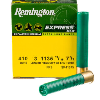 Remington Express LR .410 Ammunition 25 Rounds 3" #7.5 Lead 11/16oz