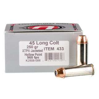 Underwood Ammo .45 Long Colt Ammunition 20 Rounds XTP JHP 250 Grain