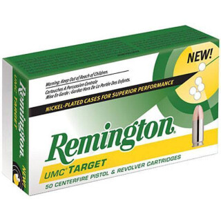 Ammo .40 S&W Remington UMC Target 180 Grain FMJ Bullet 940 fps 50 Rounds LN40SW3