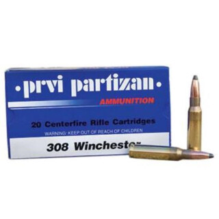 Prvi Partizan .308 Winchester Ammunition 200 Rounds SP 150 Grain