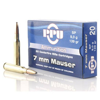Prvi Partizan 7x57 Mauser Ammunition 20 Rounds SP 139 Grain