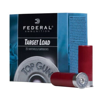 Federal Top Gun Target 20 Gauge Ammunition 250 Rounds 2-3/4" #9 Lead Shot 7/8 Ounce 1210fps