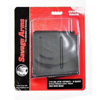 Savage Arms 110BA 5 Round Magazine .300 Winchester Magnum Steel Matte Blue