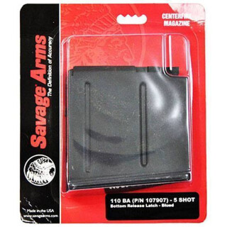 Savage Arms 110BA 5 Round Magazine .338 Lapua Magnum Steel Matte Blue