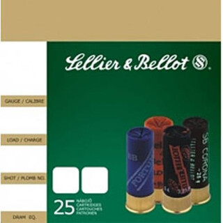 Sellier & Bellot 12 Gauge 2.75" #4 Buck 10 Round Box