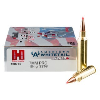 Hornady American Whitetail Tipped 7mm PRC Ammunition 20 Rounds SST 154 Grains