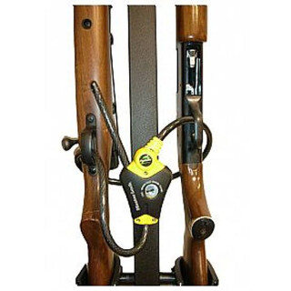 Rugged Gear Permanent Compact Floor Mount Gun Holder Lock Kit