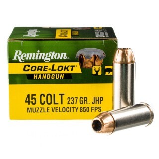 Remington Core-Lokt .45 Long Colt Ammunition 20 Rounds JHP 237 Grains