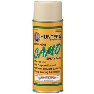 Hunter's Specialties Permanent Camo Spray Paint 12 Ounce Marsh Grass (Tan)