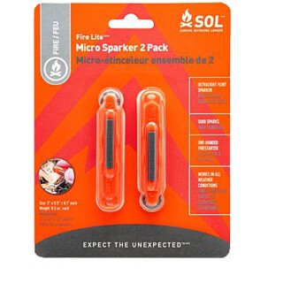 SOL Fire Lite Micro Sparker 2 Pack