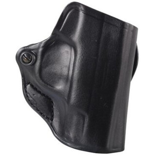 DeSantis Mini Scabbard Mossberg MC1sc Belt Slide Holster Right Hand Leather Black