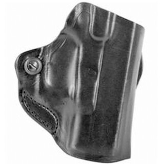 DeSantis Mini Scabbard Holster fits Springfield Hellcat RDP Belt Slide Right Hand Leather Black