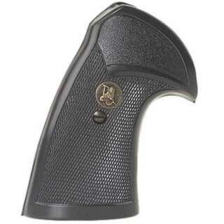 Pachmayr Presentation Grips S&W K, L Frame Square Butt Revolver Rubber Black 03267