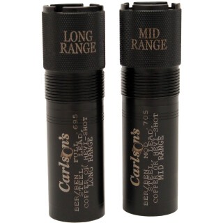 Carlson's 12 Gauge Beretta/Benelli Mobil Waterfowl Choke Tube 2-Pack 1704 Stainless Steel 07110