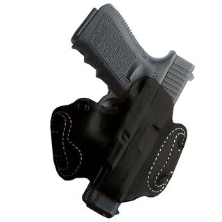 DeSantis Mini Slide For FN 503 Belt Holster OWB Leather Black