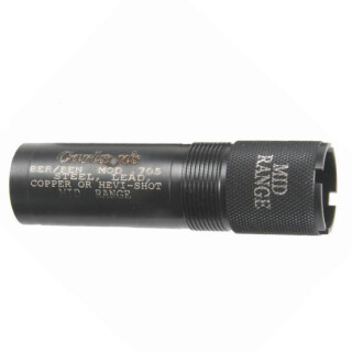 Carlson's 12 Gauge Beretta and Benelli Mobil Black Cloud Choke Tube Extended Range 17-4 Blued Stainless Steel 09003