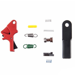 Apex Tactical Red Flat Faced Forward Set Sear/Trigger Kit Smith & Wesson M&P Pistols