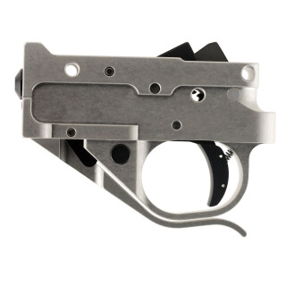 Timney Trigger Trigger Pull Set for Ruger 10/22 2-3/4 Pounds Silver Housing/Black Trigger Shoe