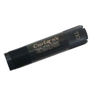 Carlson's Browning Invector/Mossberg Accu-Choke Extended Turkey Choke Tube 20 Gauge .555" Diameter Stainless Steel Matte Black