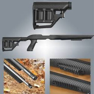 Adaptive Tactical Tac-Hammer RM4 For Ruger 10/22 Rifle Stock Black