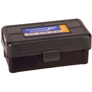 Frankford Arsenal Hinge-Top Ammo Box 50 Round .38 Spl