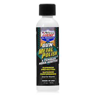 Lucas Oil Gun Metal Polish and Tumbler Media Additive 4oz