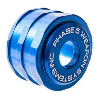 Phase 5 12 Gauge Shotgun Low-Drag High Visibility Shotgun Magazine Tube Follower 7075-T6 Aluminum Anodized Finish Blue