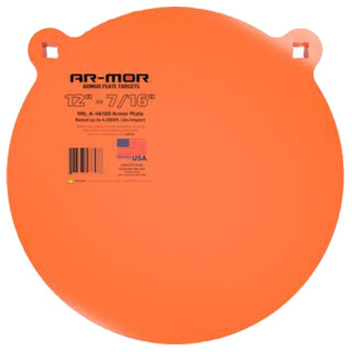 AR-MOR 12" Gong MIL41600 Steel 7/16" Thick