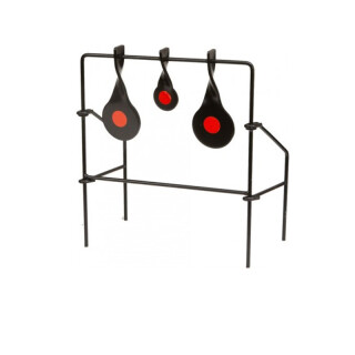 Allen Reactive Steel Spinner Targets With Portable Folding Stand for 22LR