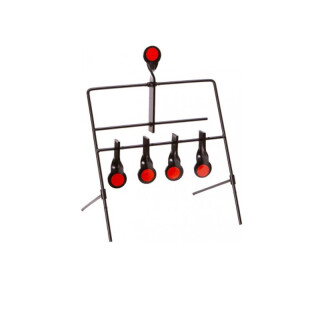 Allen 22LR Resetting Reactive Steel Targets With Portable Folding Stand