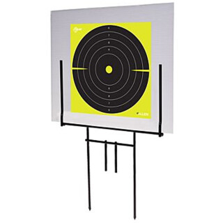 Allen EZ-Aim Portable Range Steel Target Stand and Coroplast Board 16"W x 26.5"H Black
