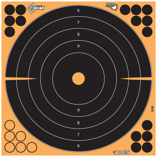 Allen EZ Aim Adhesive Bullseye 12" Targets 5 Sheets