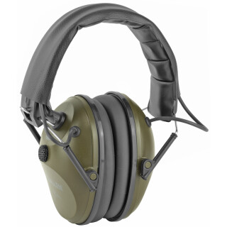 Allen Single Microphone Electronic Earmuff Black and OD Green