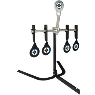Do-All Outdoors .22 Auto Reset Target 2.5" Targets 8mm Thick Steel Black Finish 22AUT