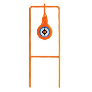 Do-All Outdoors .22 Rimfire Rebar Spinner Steel Reactive Target Rebar Frame Powder Coat Orange