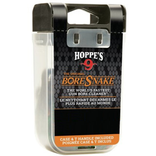 Hoppe's No. 9 Boresnake Snake Den .117 Caliber Airgun Pull Thru Bore Cleaning Rope and Carry Case with Pull Handle Lid