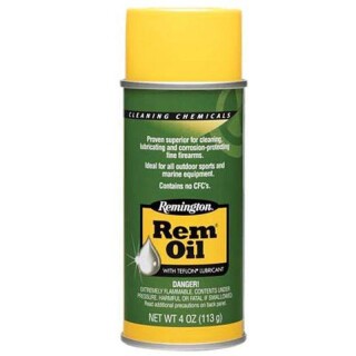 Remington Rem-Oil Liquid Gun Lube 4 oz. Aerosol Can 6 Pack