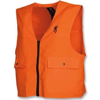 Browning Junior Safety Blaze Vest Junior Large Polyester Blaze Orange 3055000103