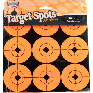Birchwood Casey 2" Target Spots 90 Pack