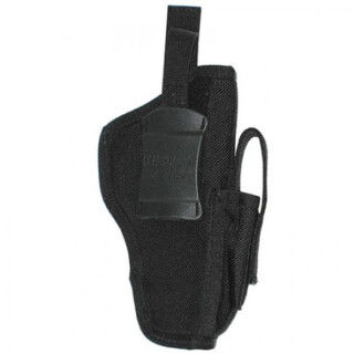 BLACKHAWK! Ambidextrous Hip Holster for 3 to 4" Barrel Medium/Large Frame Double Action Revolvers Black