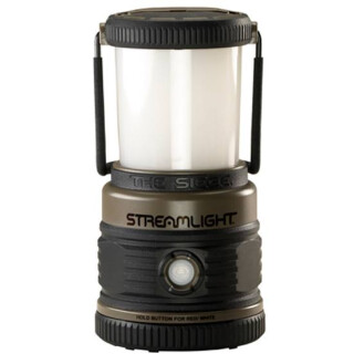Streamlight "The Siege" Handheld LED Lantern 340 Lumens 3x D Batteries Click Switch Hanging Hook Polycarbonate Body Coyote 44931
