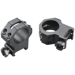 Weaver 4 Hole Skeleton 30mm Rings High Matte Black