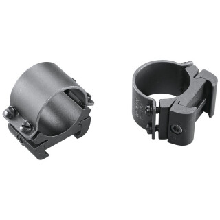Weaver 1" Sure Grip Rings Medium Windage Adjustable Matte Black