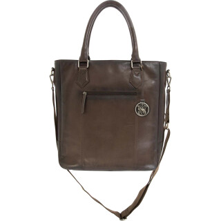 Cameleon Smith & Wesson Flat Tote Concealed Carry Purse Dark Brown