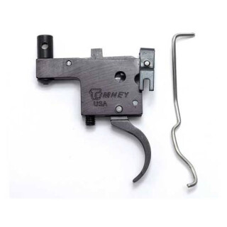 Timney Trigger for Ruger Model 77 with Tang Safety Adjustable from 1.5 LBS to 3.5 LBS Aluminum Black 601