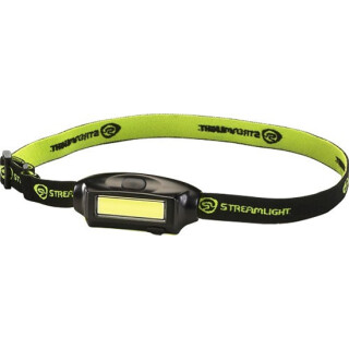 Streamlight Bandit Head Lamp 180 Lumens LED Rechargeable Battery Push Button Switch Headband/Hat Clip Polycarbonate Black