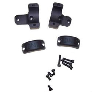 DNZ Products Hunt Master Howa 1500 Two Piece Scope Mount Medium 1" Tube Long or Short Action Left or Right Hand Aluminum Black 701M2
